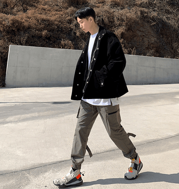 Men's Casual Jacket Made Of Cotton
