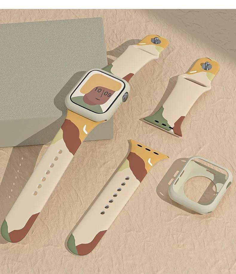 Iwatch Watch Band Apple Print Suitable For IWatch