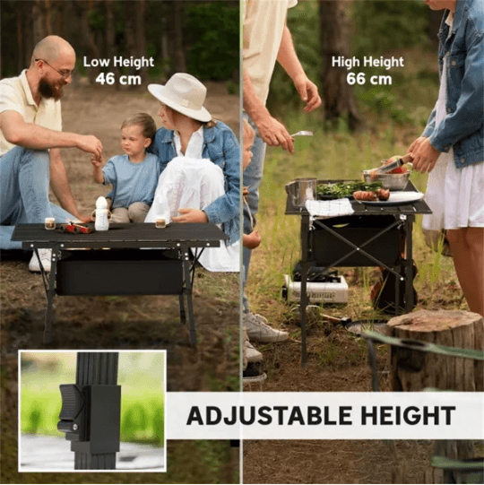 Aluminum Small Folding Table Dining Table
