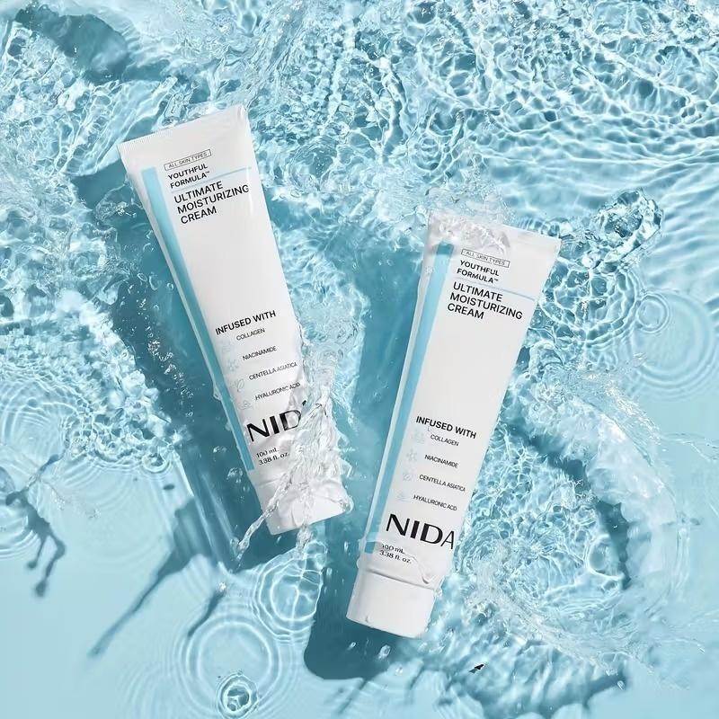 Moisturizing Face Cream - Contains Hyaluronic Acid For Deep Hydration ,Suitable For Dry And Sensitive Skin , 100ml