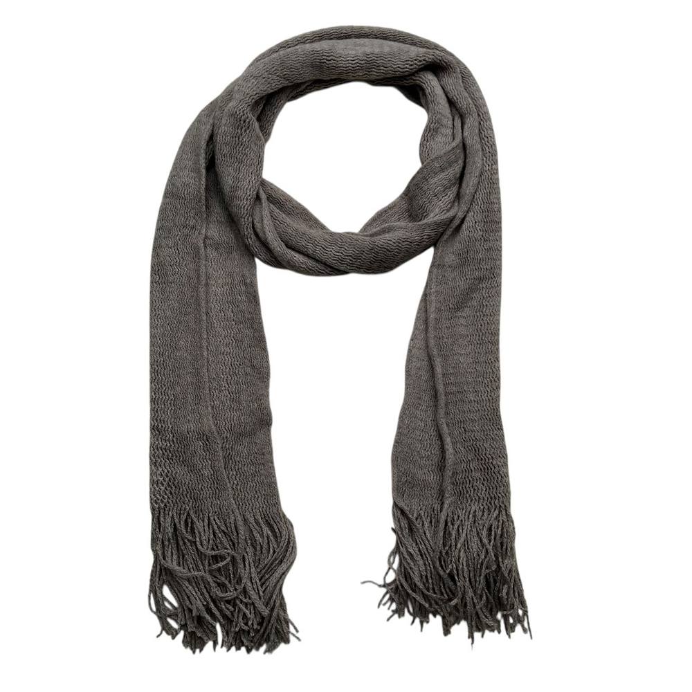 2pcs Lightweight Grey Skinny Scarf,Narrow Width For Modern Layered Looks,vacation,daily Life,evening Party,Office Appropriate Subtlety For Women Men,for Casual Outfits