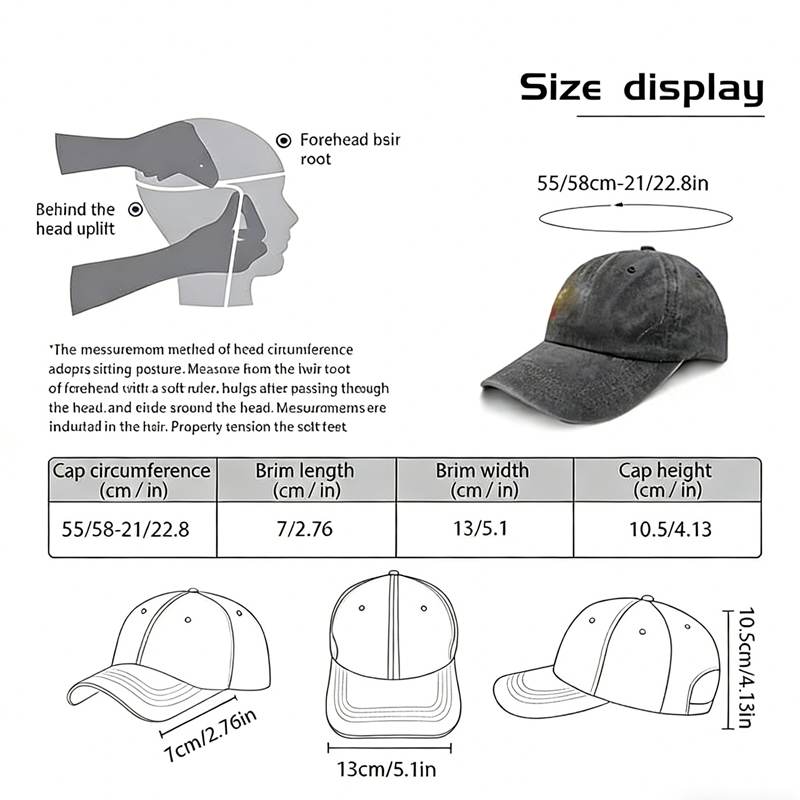 Football Dad Hat, Washed Vintage Baseball Cap For Men, Adjustable Unstructured Cotton Cap, Great Gift For Football Loving