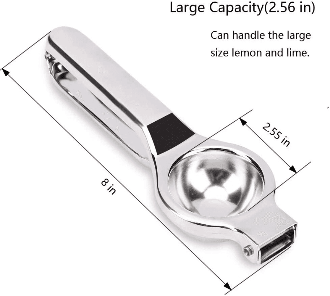 Manual Lemon Squeezer Heavy Duty Stainless Steel Press Hand Lime Citrus Juicer