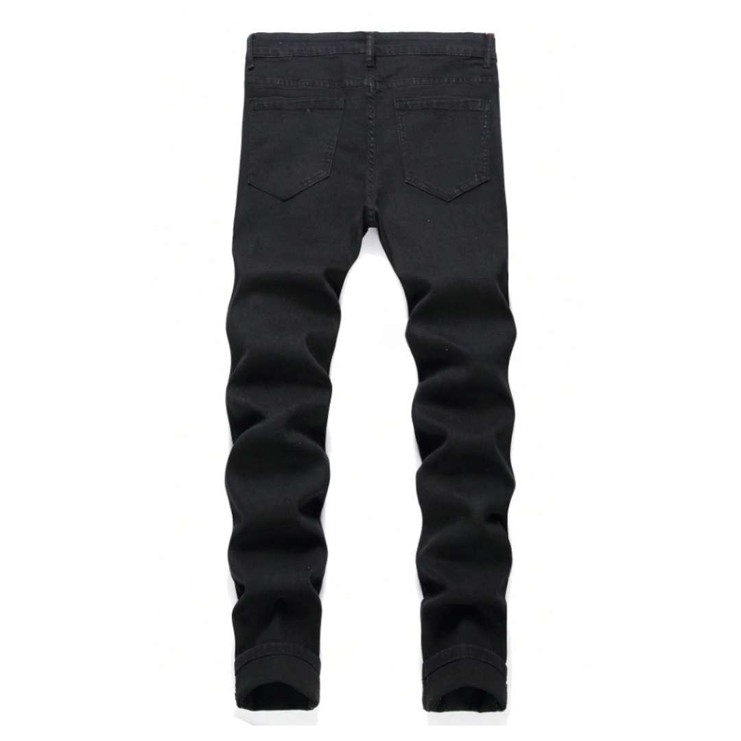 Slim-fit Stretch Straight-leg Pants