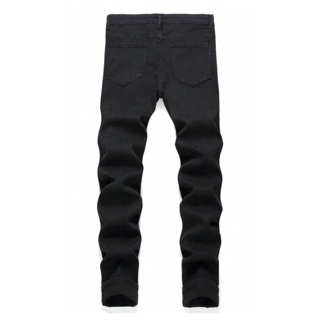 Slim-fit Stretch Straight-leg Pants