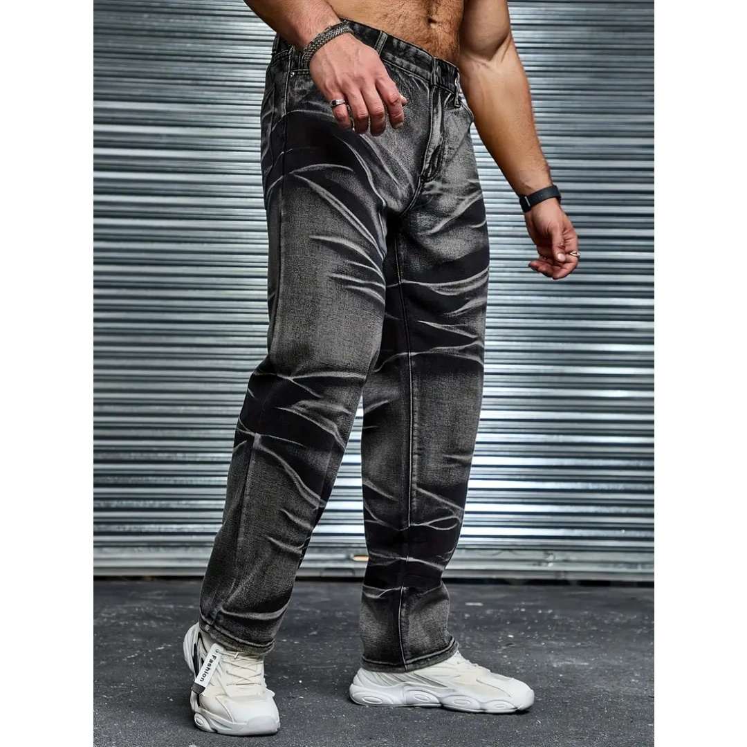 Shanxi Stretchy Slim Straight Pants