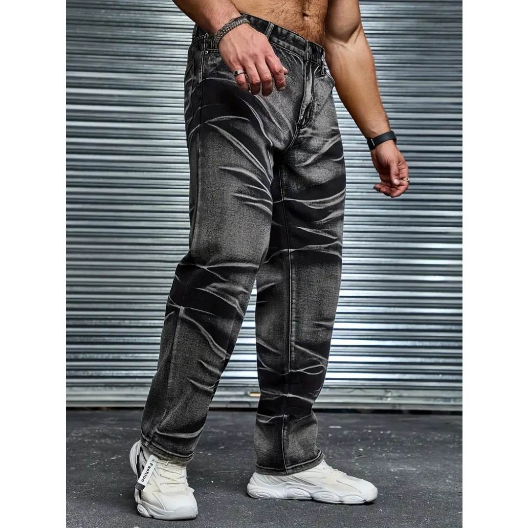 Shanxi Stretchy Slim Straight Pants