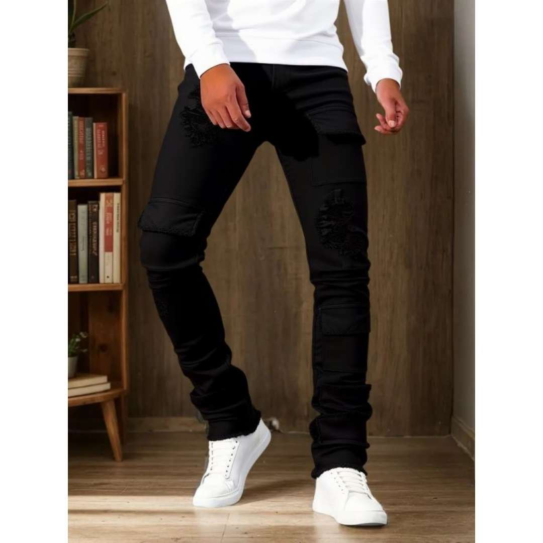 Stretchy Flared Pants
