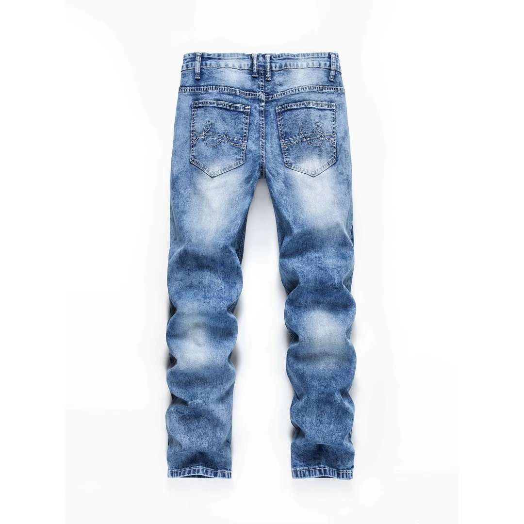 Shanxi Stretchy Slim Straight Pants