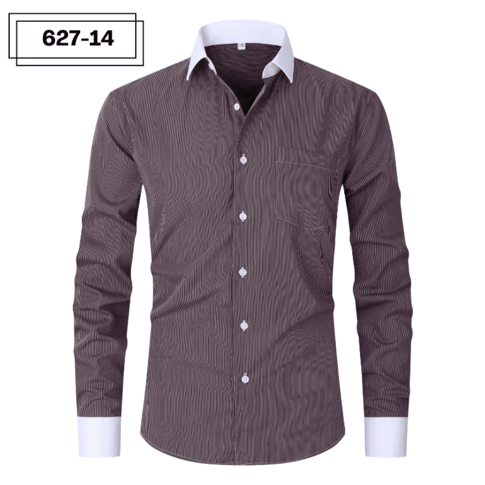 Men's Long Sleeved Business Shirt