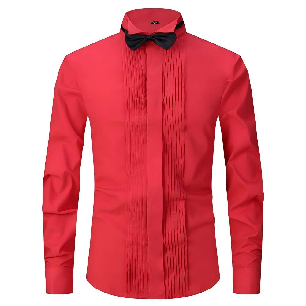 H-550 Buttonless Dress Style Long Sleeved Formal Shirt