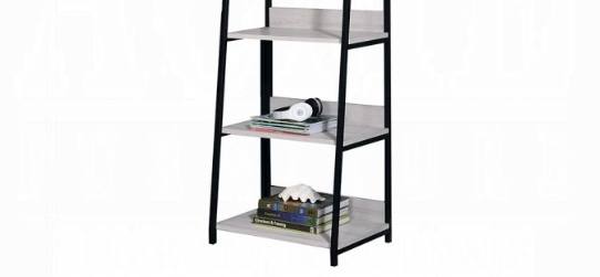 Wendral Natural & Black Finish 16 W Bookshelf