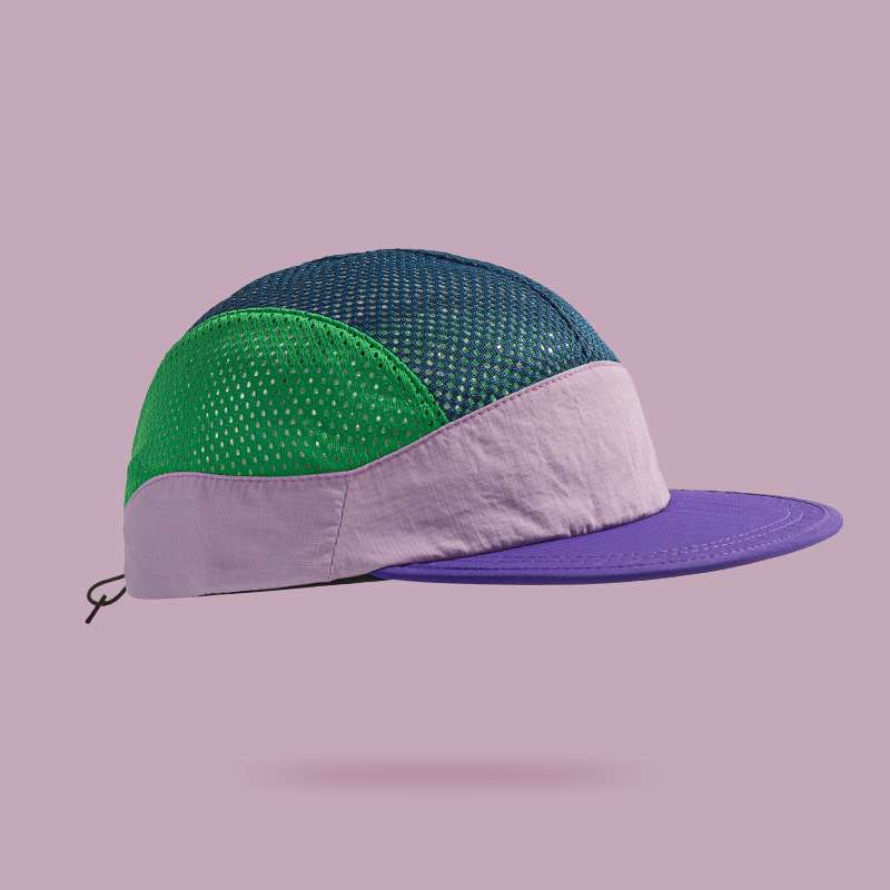 Summer Men's Multi-color Mesh-top Adjustable Simple Casual Style Breathable Flat-brim Baseball Cap Suitable For Outdoor Outings And Daily Activities