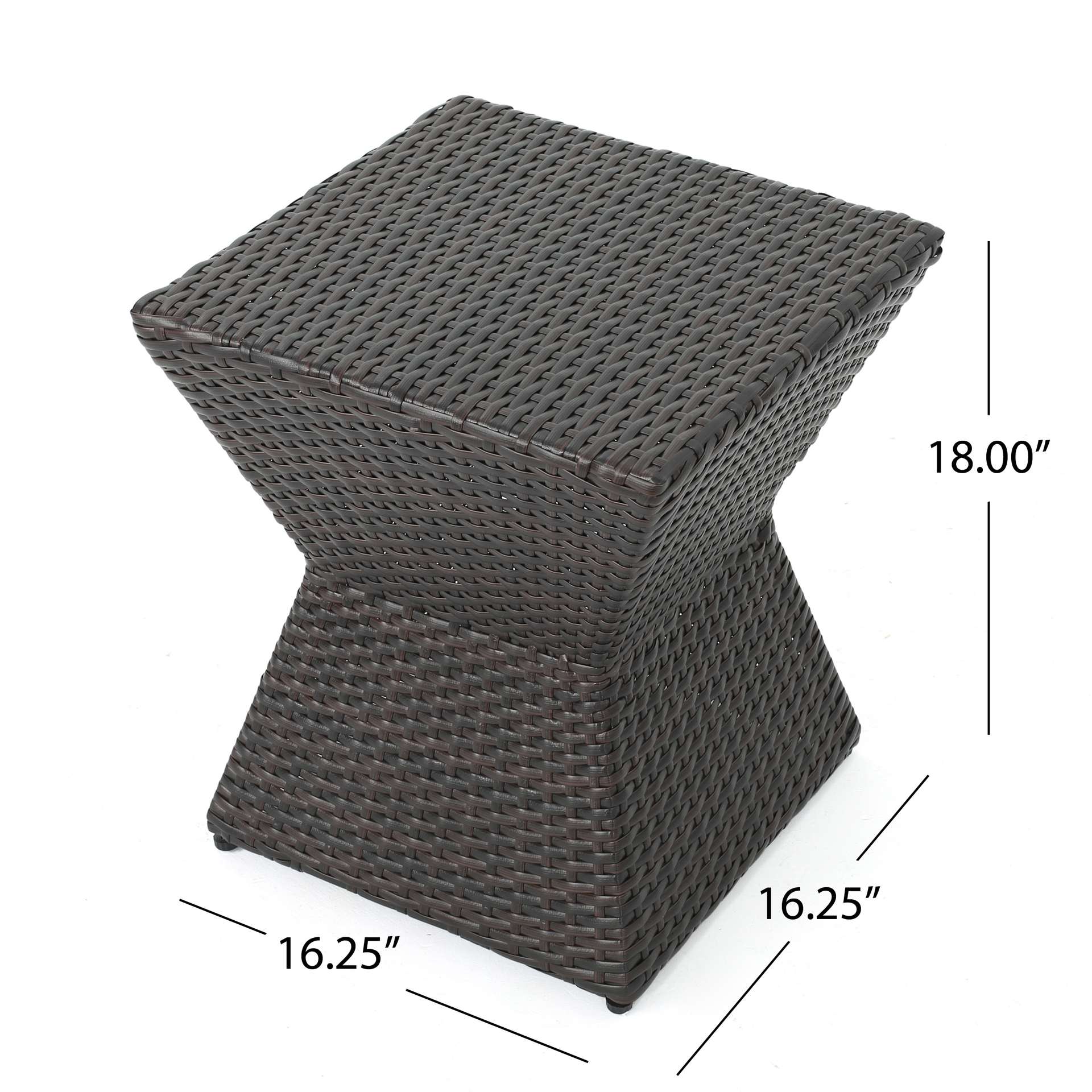 CALHOUN 16 Outdoor Wicker End Table