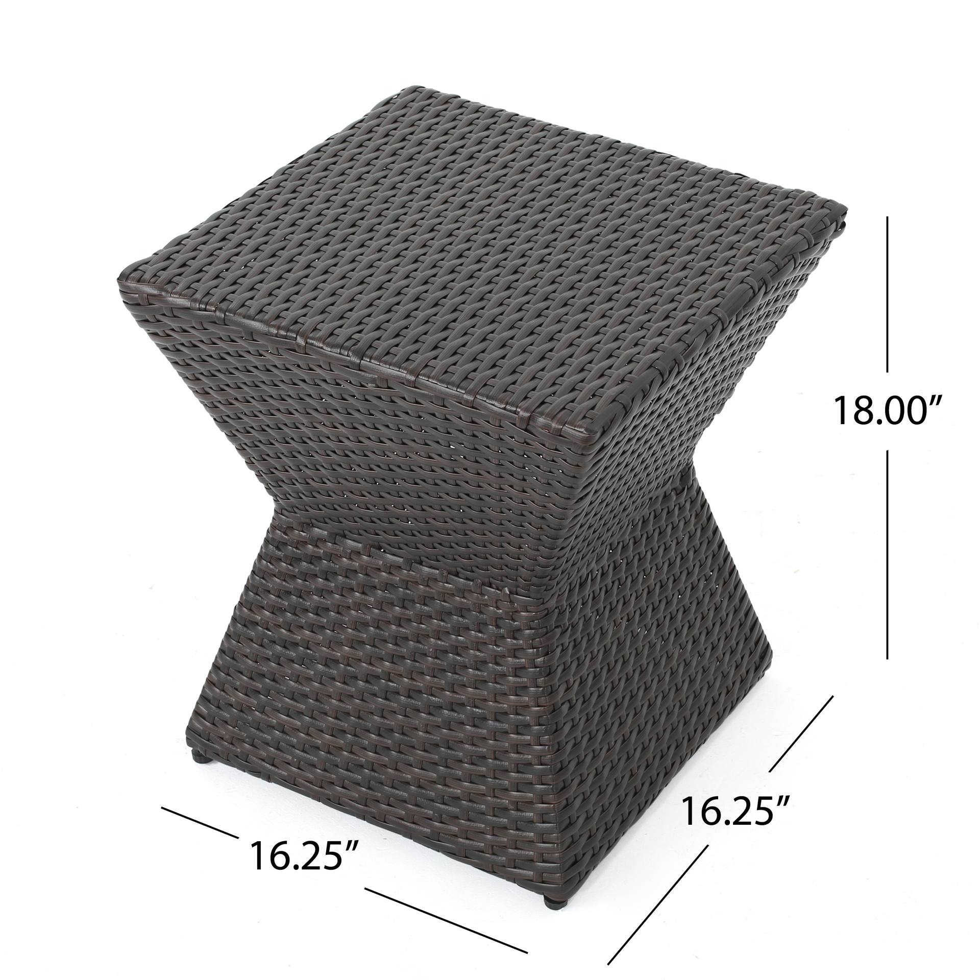 CALHOUN 16 Outdoor Wicker End Table