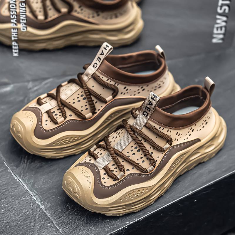 Men's Shoes 2026 Summer Comfortable Beach Shoes, Casual Outdoor Hiking & Wading Shoes, Breathable Mountaineering Sneakers For Men