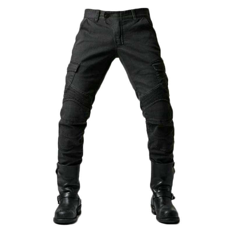 Cross-Border Foreign Trade Cycling Pants For Men, Motorcycle Anti-Fall Rider Gear, Four-Season Stretch Denim Racing Pants