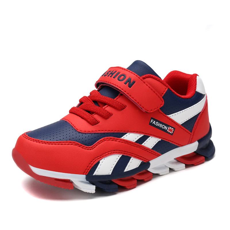 Children's Men's Cotton Magic Sports Large Stickers Running Shoes