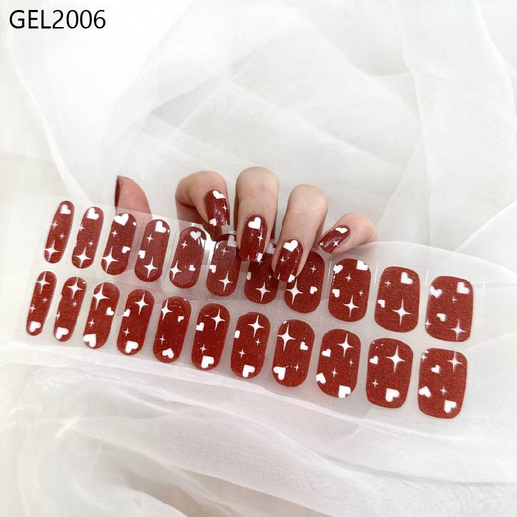 Pure Color Onion Powder Baking-free Gel Nail Art