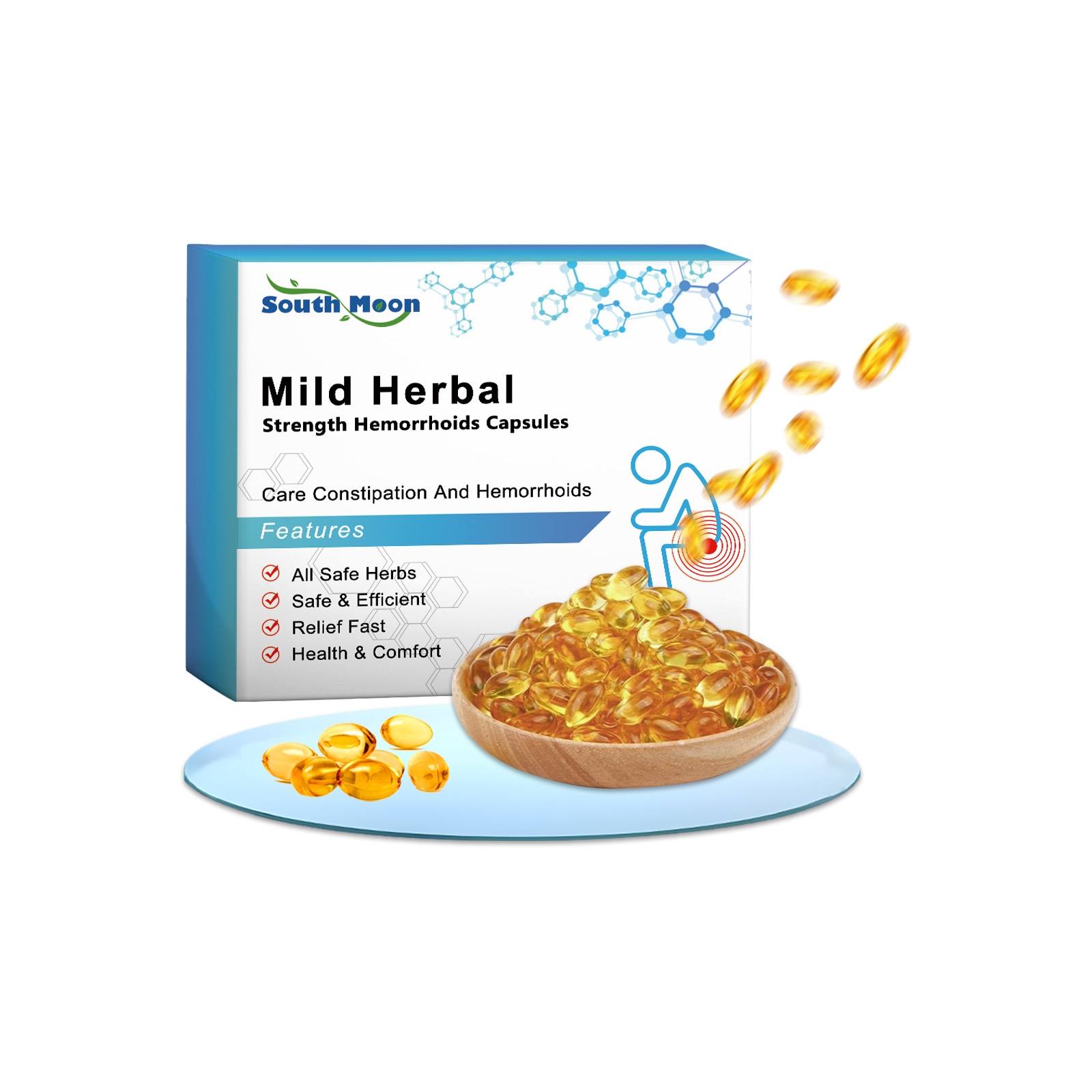 Mild Herbal Strength Hemorrhoids Capsules