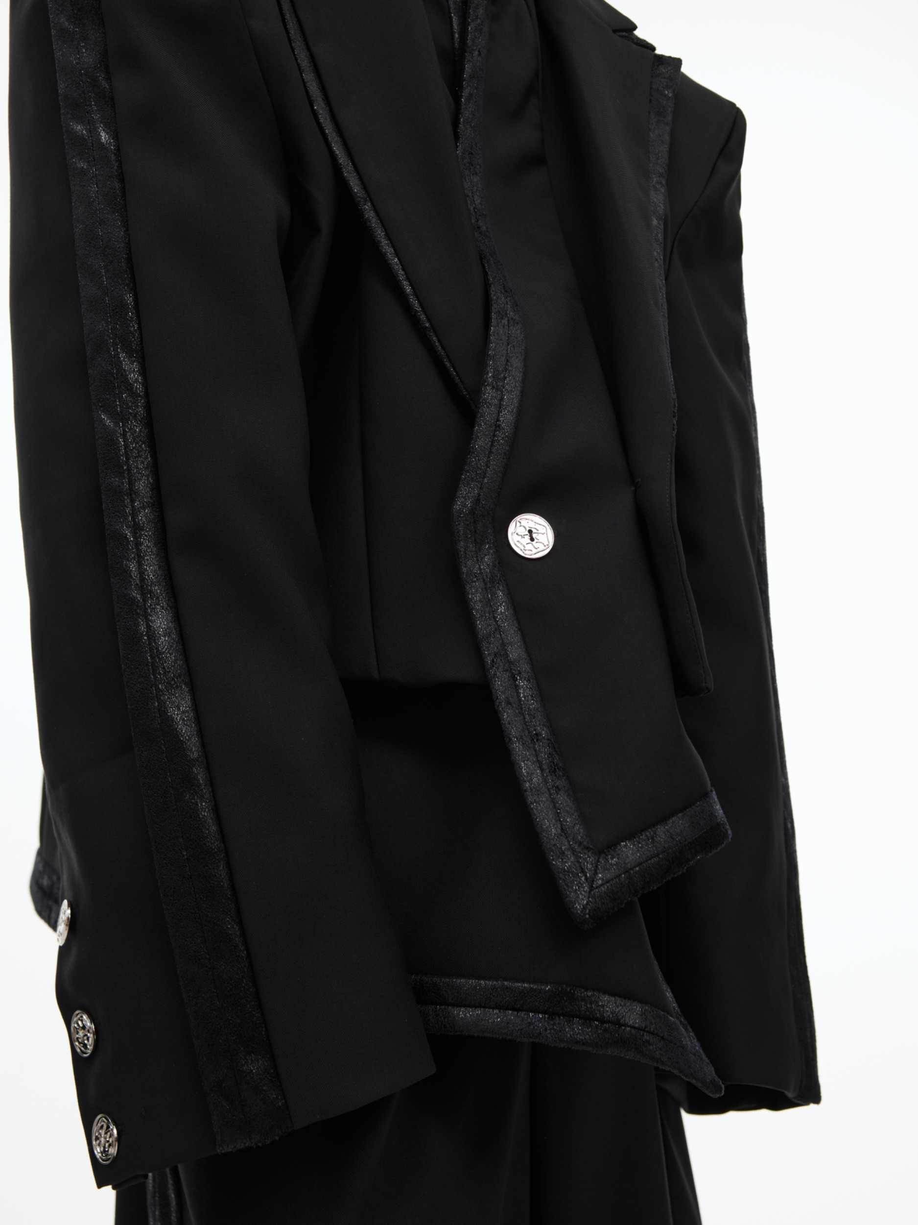 Irregular Fake Two-piece Suit Jacket