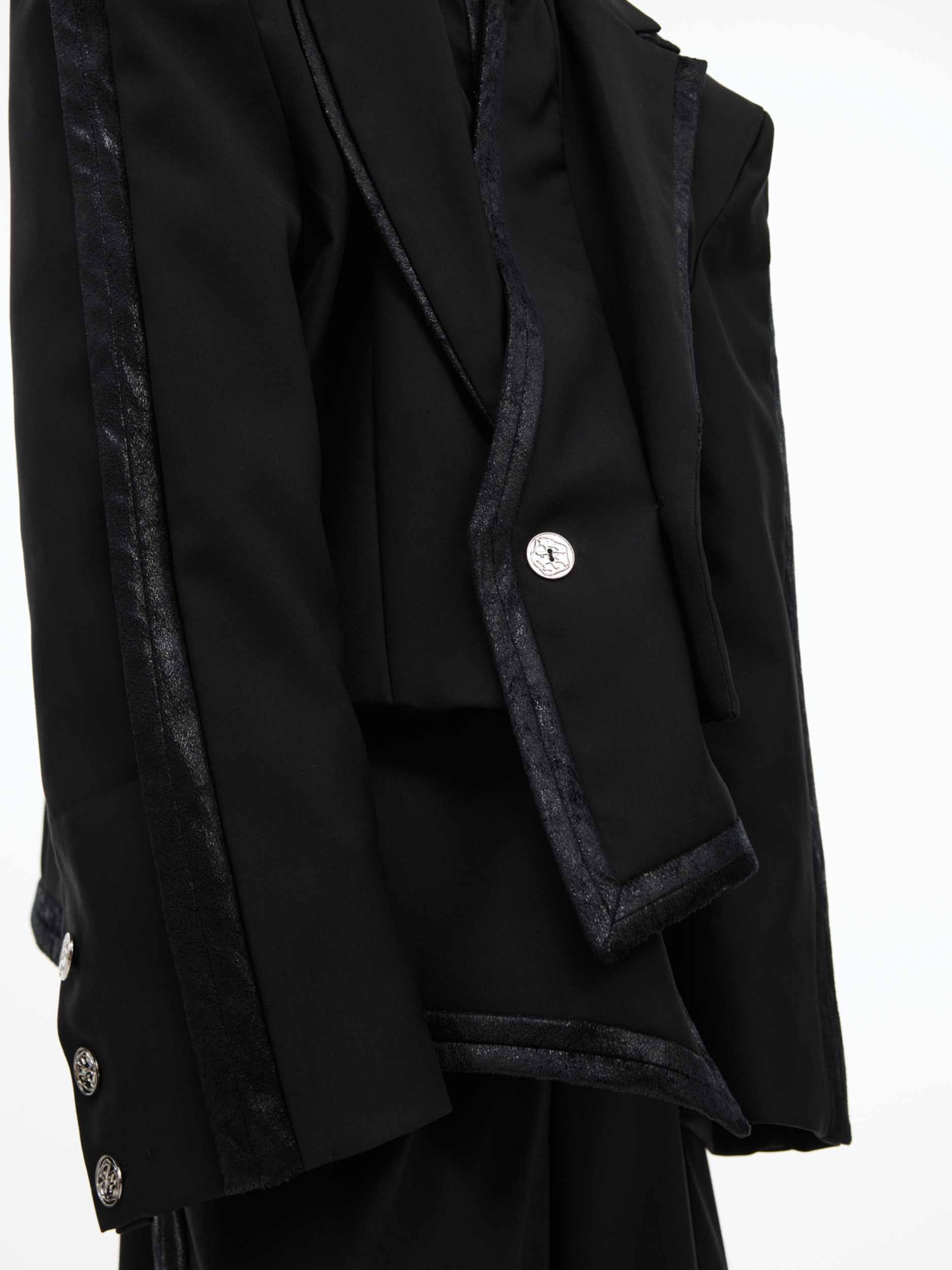Irregular Fake Two-piece Suit Jacket