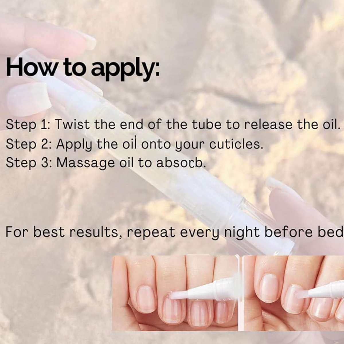 Vitality Nail Growth Oil Enhances Strength And Moisture