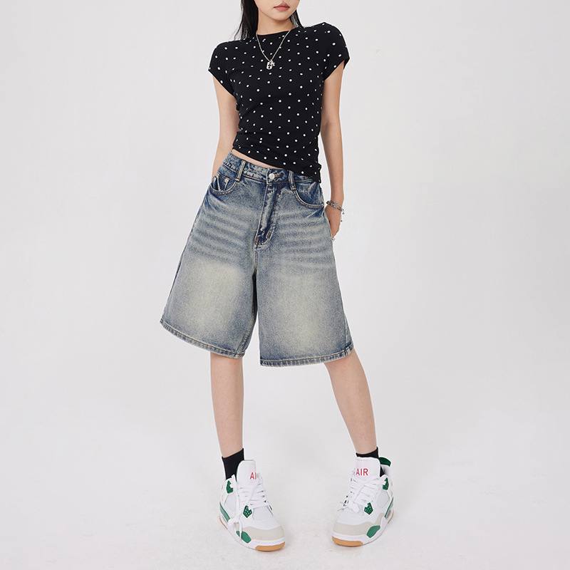 Women's Casual All-match Retro Cropped Pants