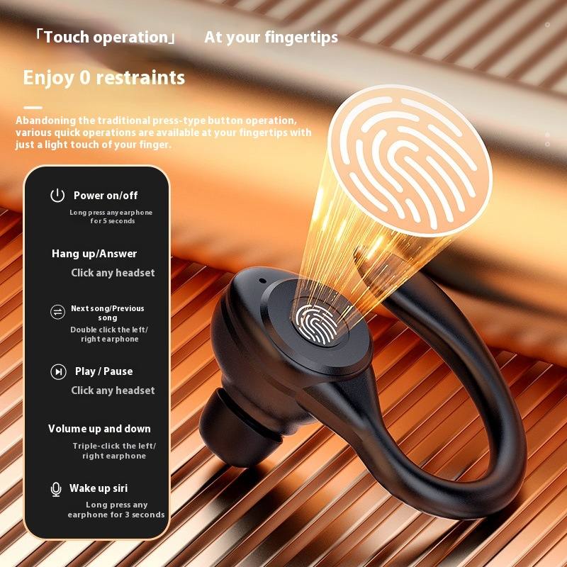 New Ear-mounted Y7 Wireless Bluetooth Headset For Sports Running