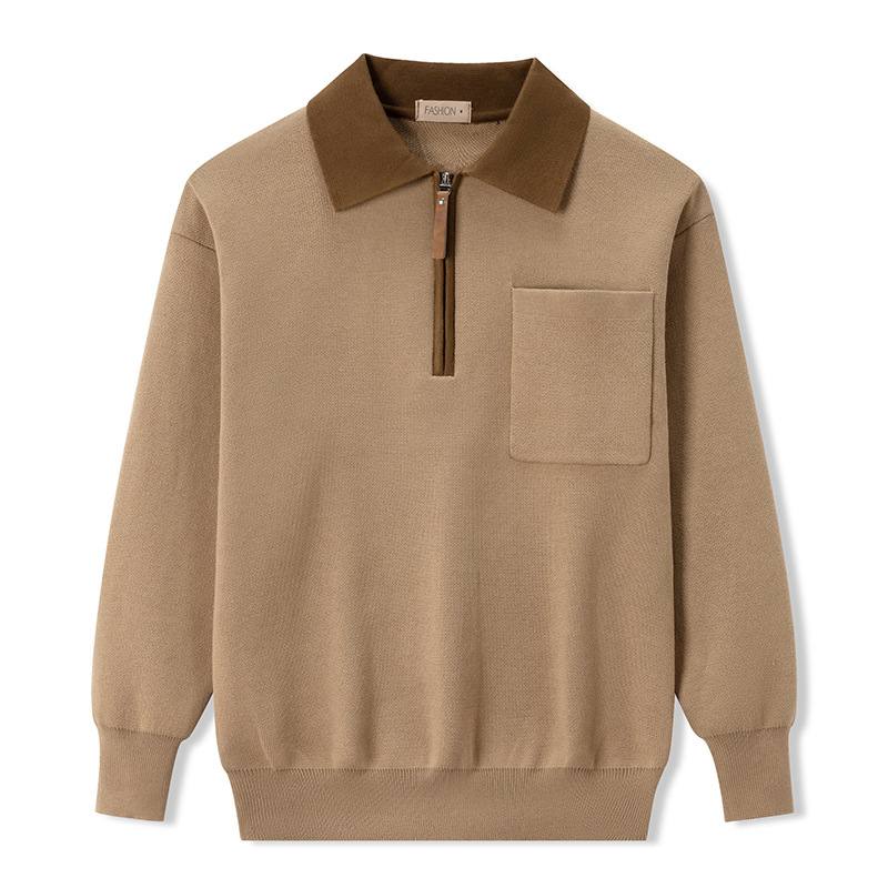 Men's Fashion Casual Bottoming Knitted Sweater