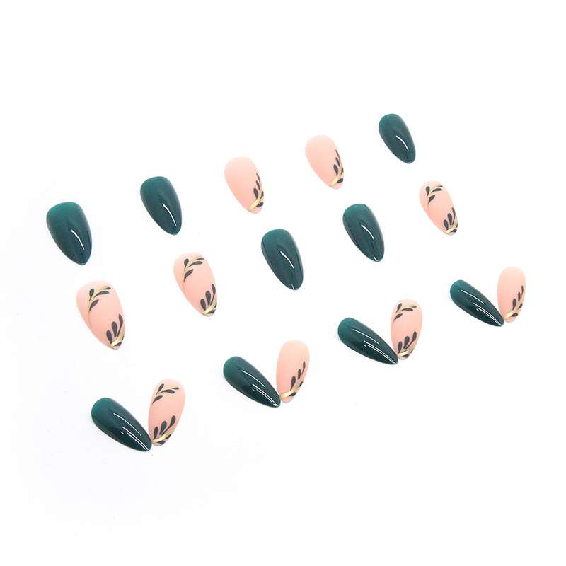 Bright Frosted Double Nail Art