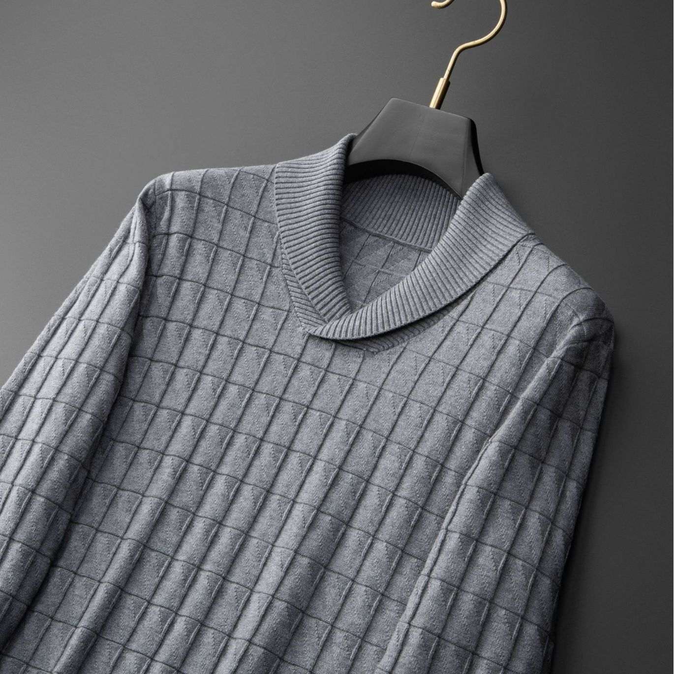 Men's Warm V-neck Sweater Sweater