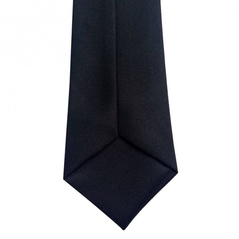 Security Check Wedding Funeral Security Tie Black Buttons Tie