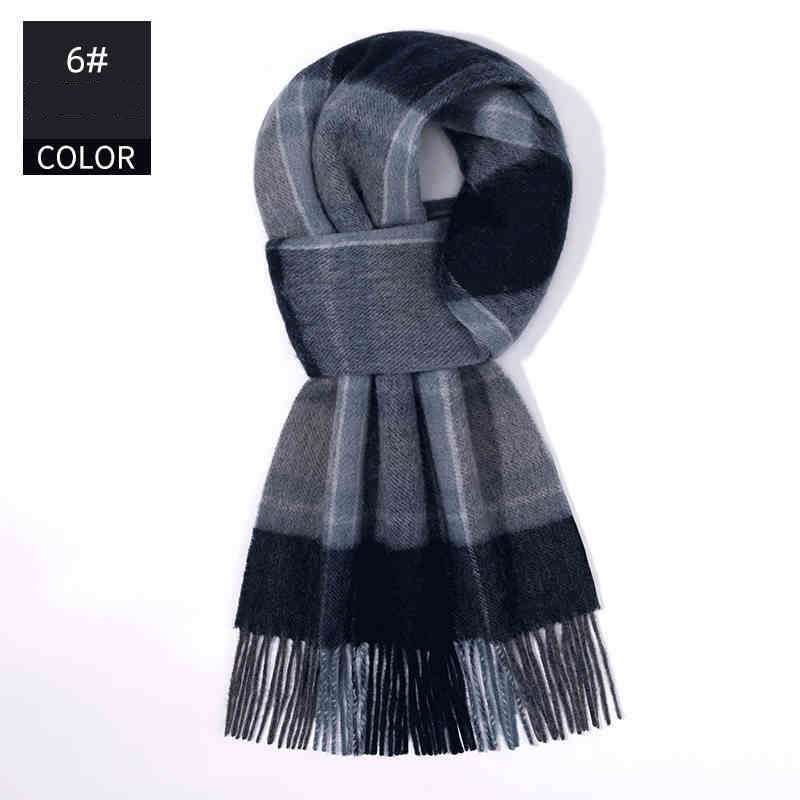 Winter New Men's Cashmere Scarf