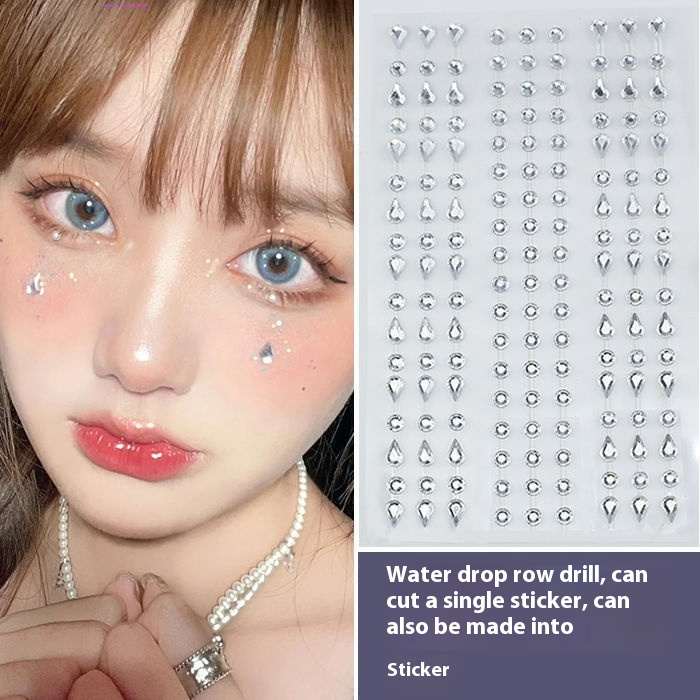 Comes With Sticky Pearl Stick-on Crystals Transparent Photo Shoot