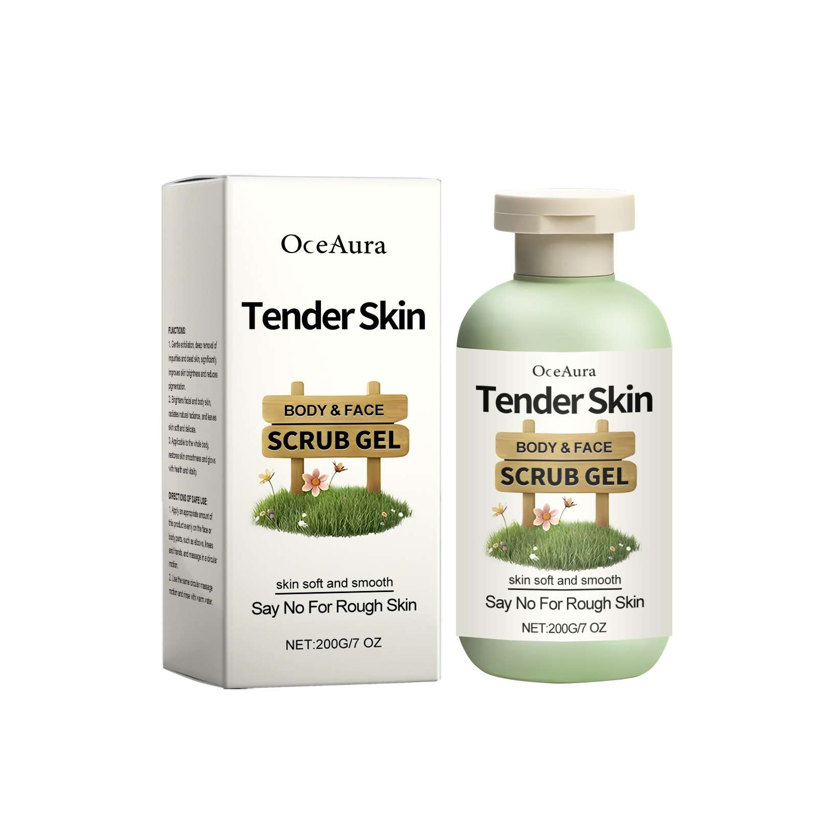 Exfoliating Body Care Gel