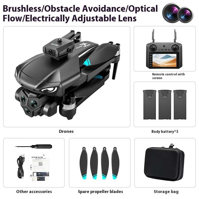 Brushless UAV Screen Control Folding Four-axis