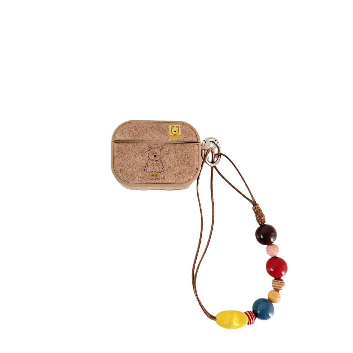 Brown Dog Magnetic Earphone Sleeves