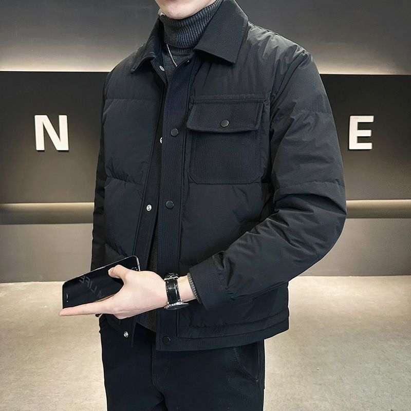Men's Fashion Personalized Fashionable All-match Down Jacket