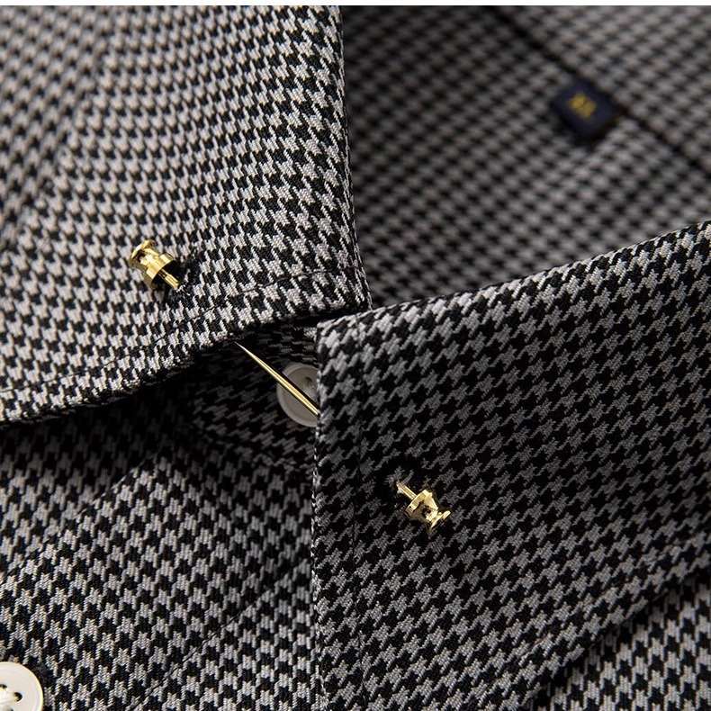 Formal Gentleman Empire Collar Fashion Non-ironing Shirt