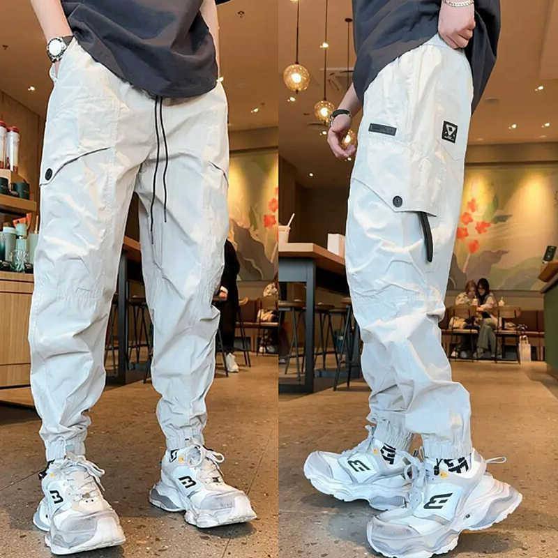 Loose Straight Leisure Tappered Casual Pants