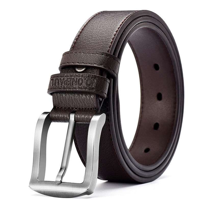 Belt Men's Pin Buckle Automatic Tide