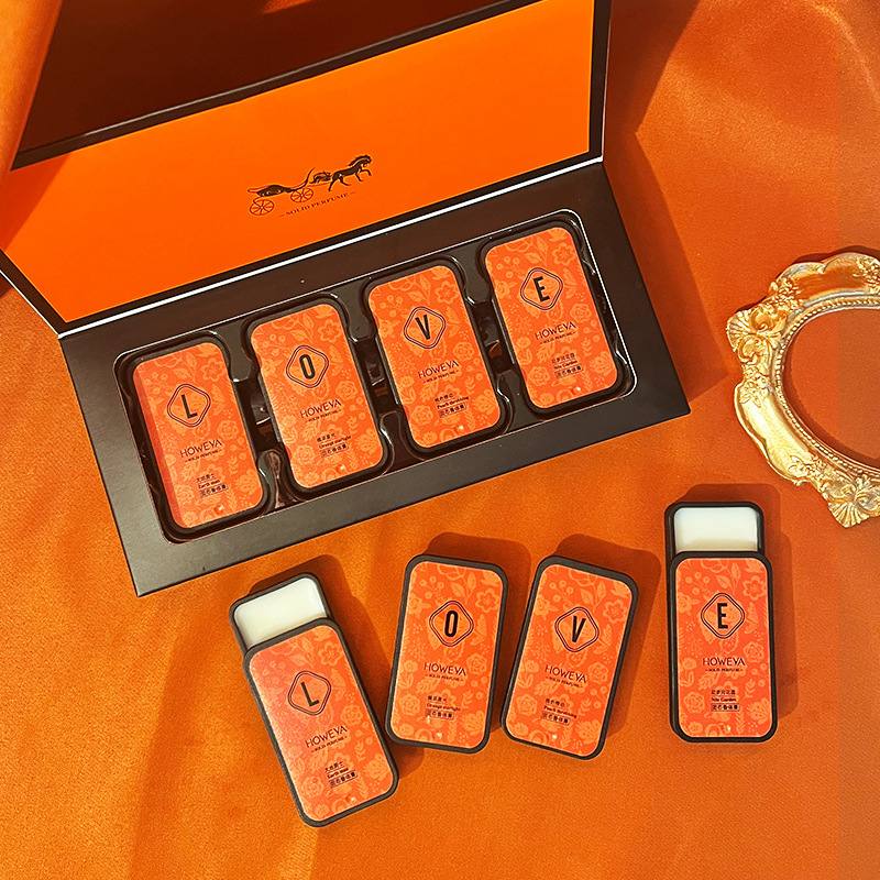 Solid Balm Sets Of Boxes Long-lasting Light Perfume Solid Perfume Carry-on Student Pockets