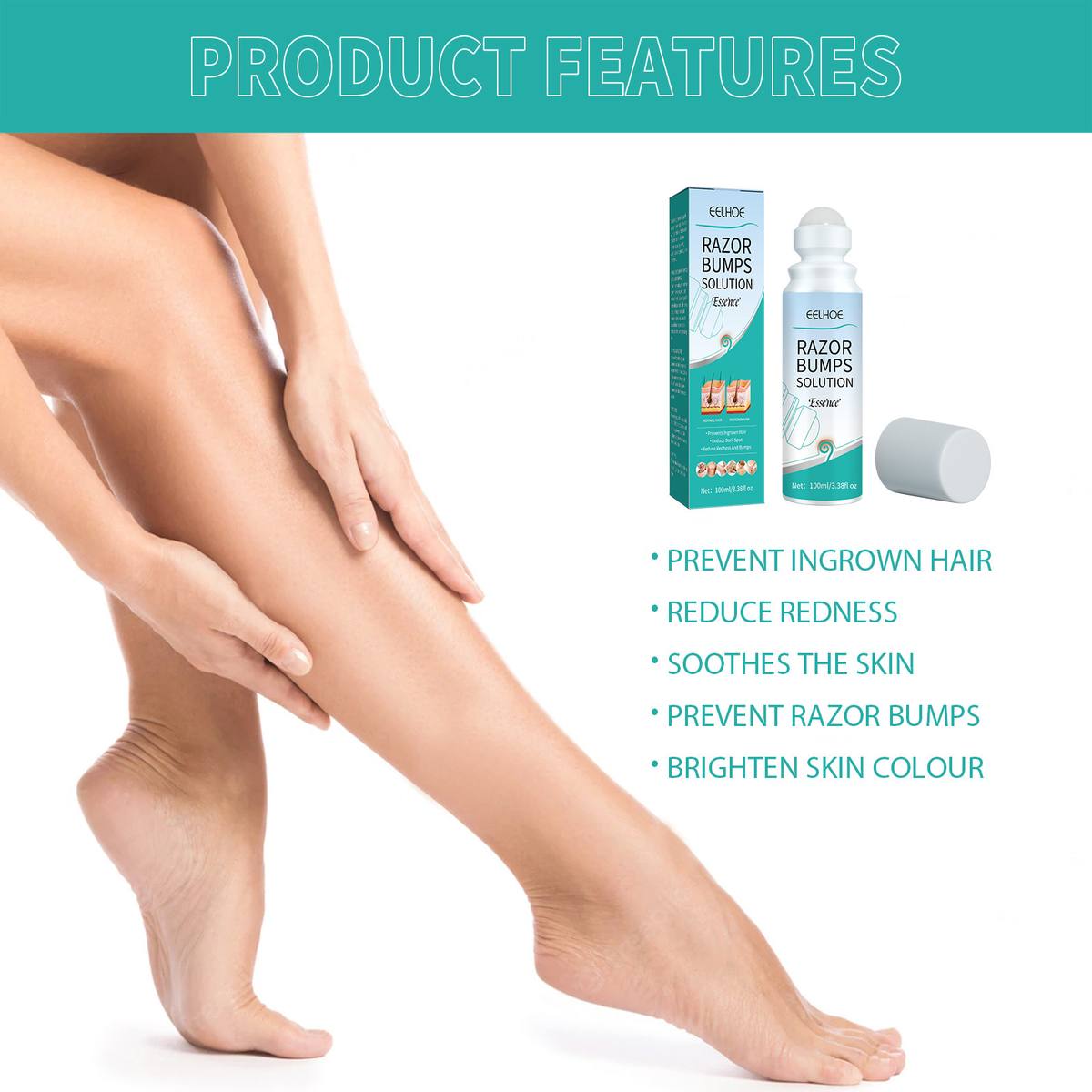 Pogonotomy Lump Repair Ball Repair Skin Pimple Prevent Hair Ingrowth