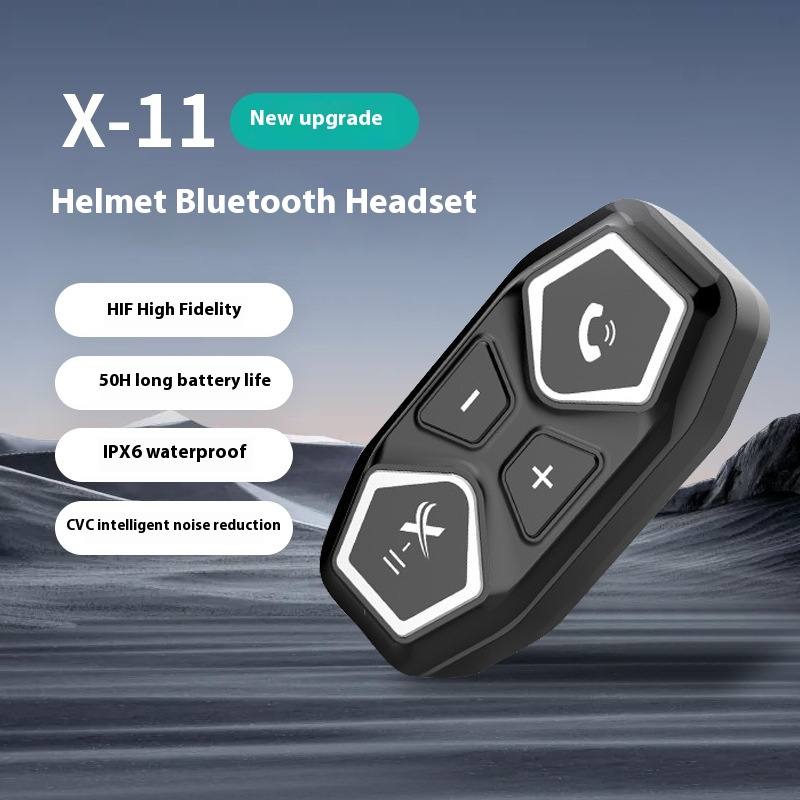 Motorcycle Bluetooth Integrated Intelligent Noise Reduction HD Helmet Headset