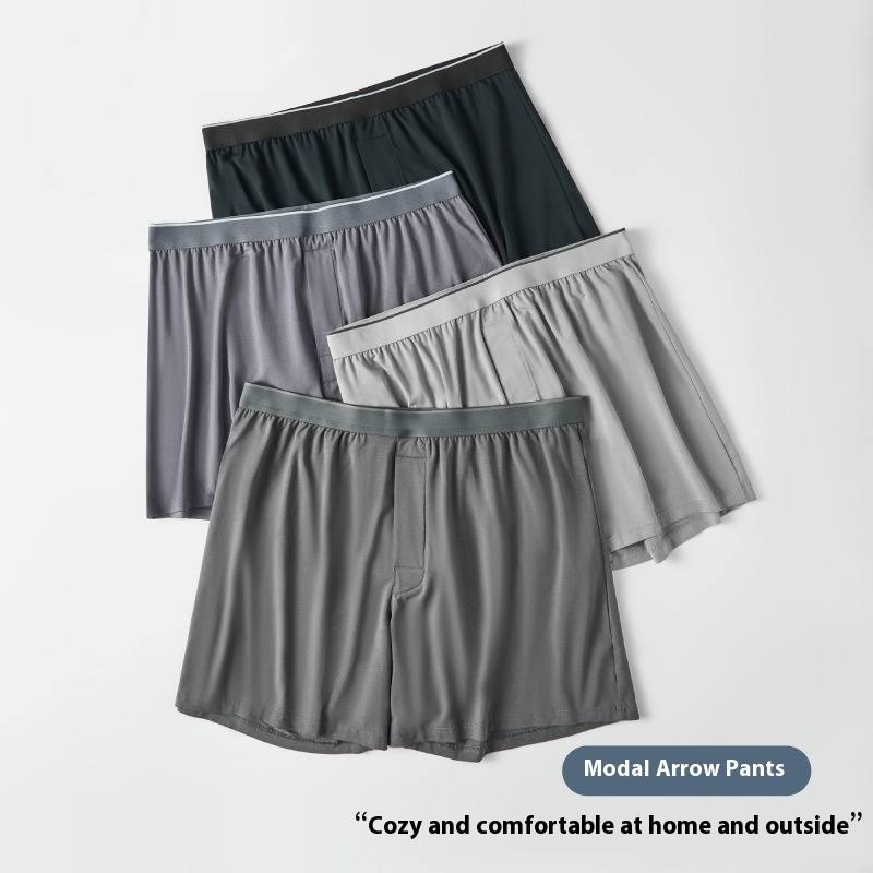 Mid Waist Arrow Pants Loose Breathable Boxer Briefs