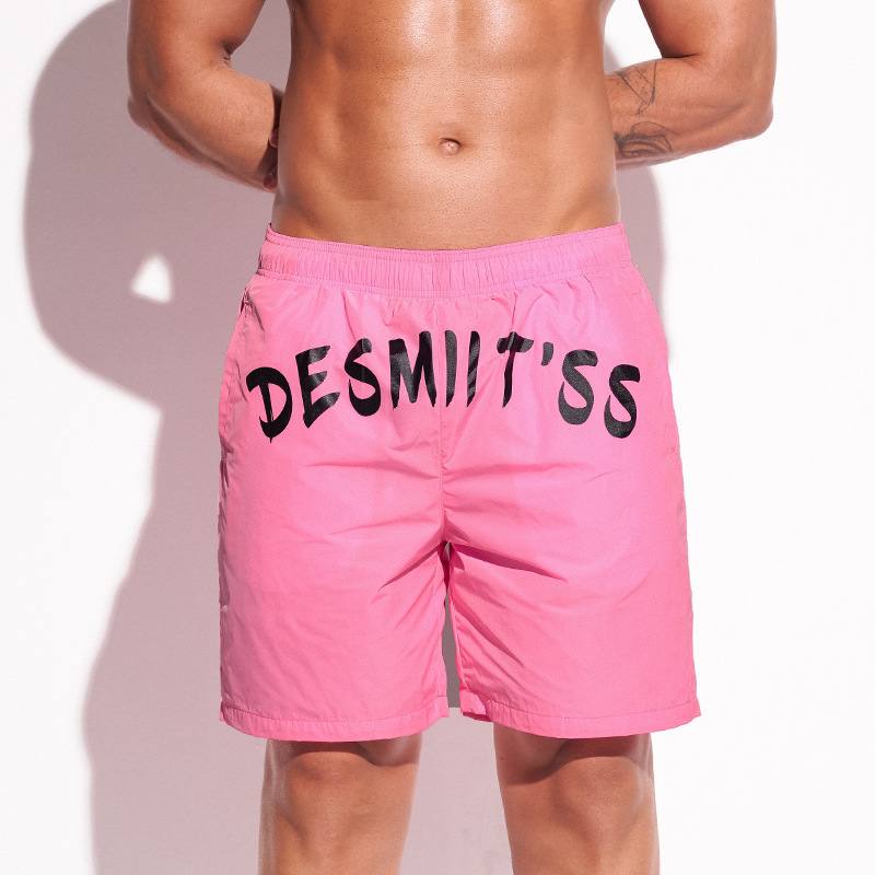Men's Beach Pants Loose Quick-drying Printing