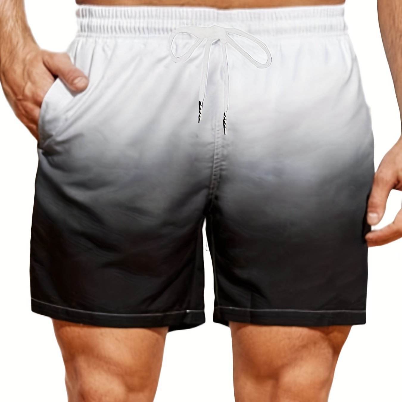 Fashion Gradient Color 3D Digital Printing Men