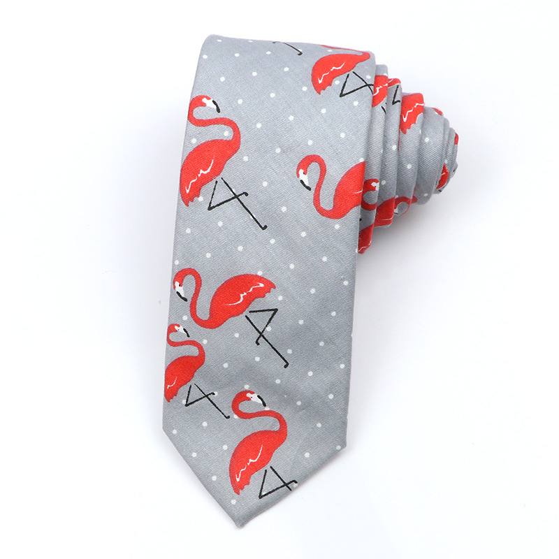 Korean Style Narrow Men's Clothing Cotton Tie