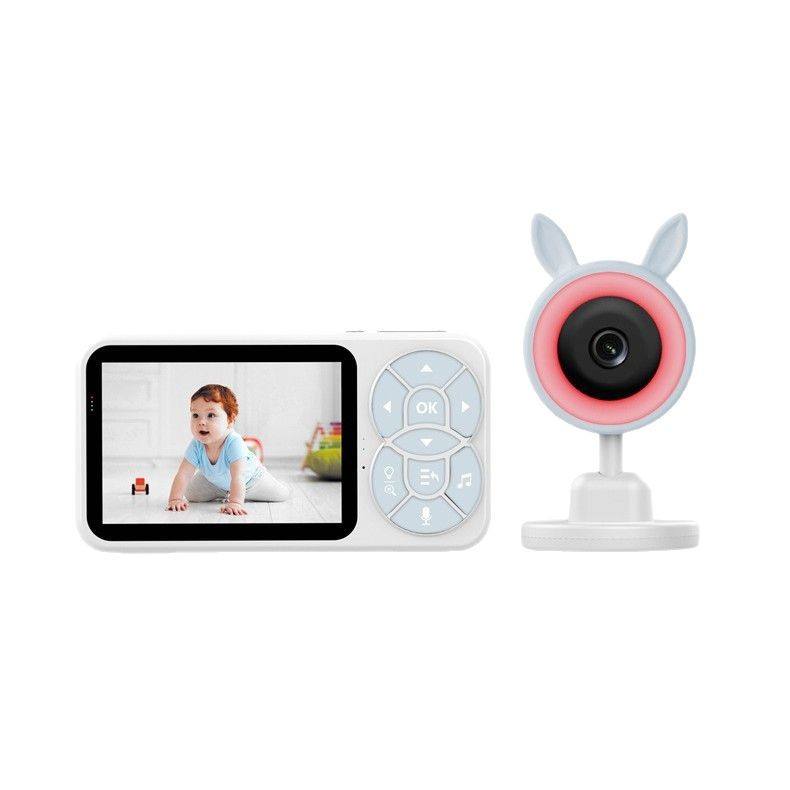 Baby Monitor With VOX Mode Night Vision Full Color Light Sound Alarm Smart Surveillance Camera